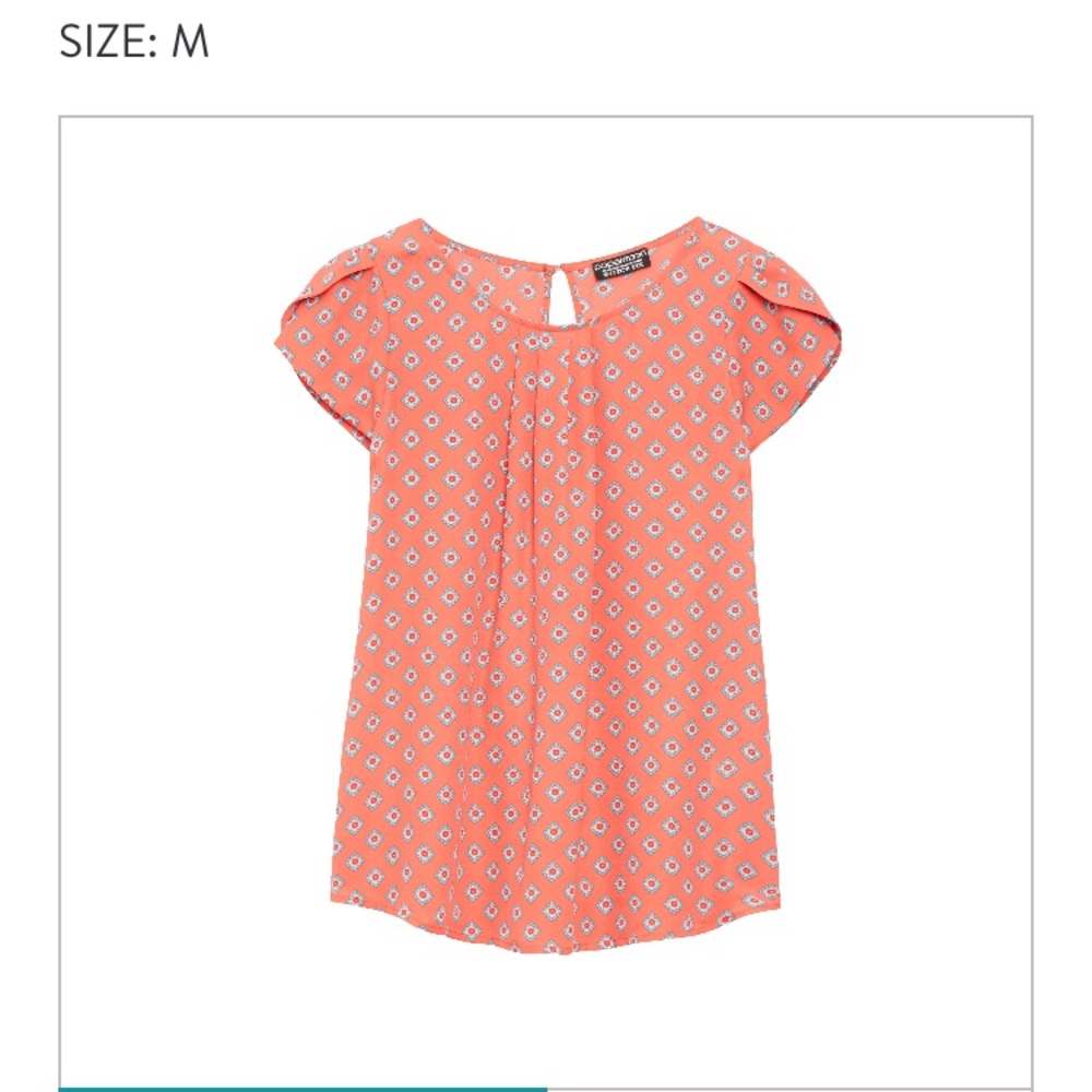 Bastille Tulip Sleeve Blouse